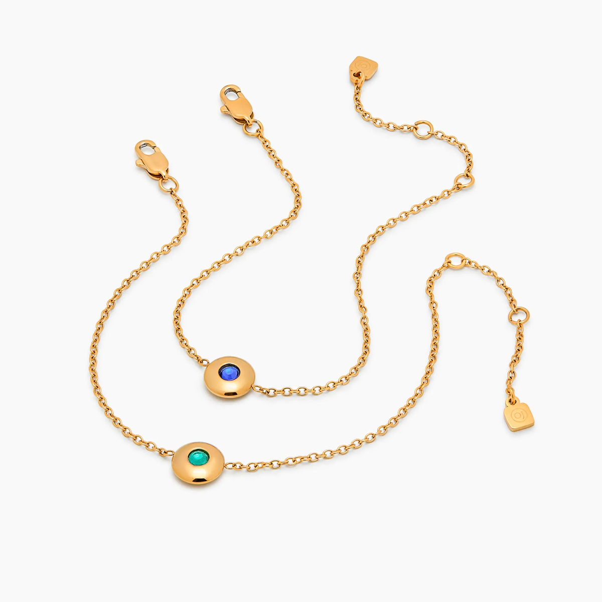 Mini Birthstone Charm Bracelet